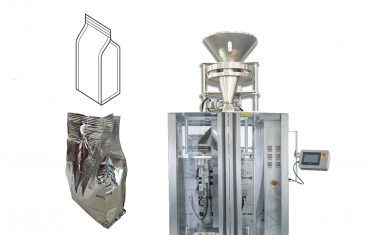 Auto 500gram nga tsa quad seal bag packaging machine