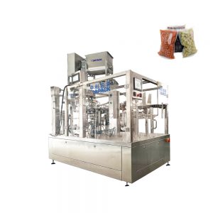 Awtomatikong pre-made bag packingmachine nga adunay pistion filler para sa liquid & paste