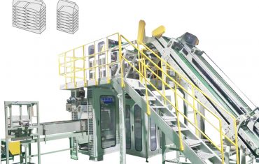 Awtomatikong secondary polywoven bag baling machine