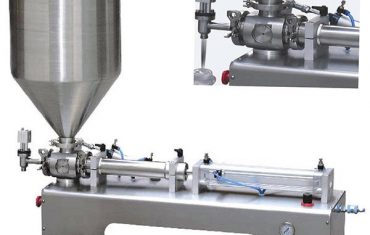 single head piston filler viscous liquid