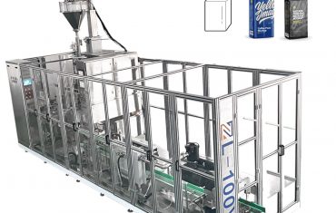ZL100V Single vacuum chamber brick type bag nga nagporma sa pagpuno sa sealing packaging machine alang sa coffee powder