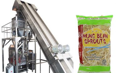 full automatic weighing bean sprouts packaging machine